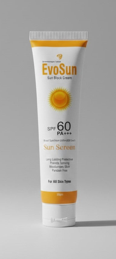 EvoSun Sun Block Cream SPF 60 PA+++