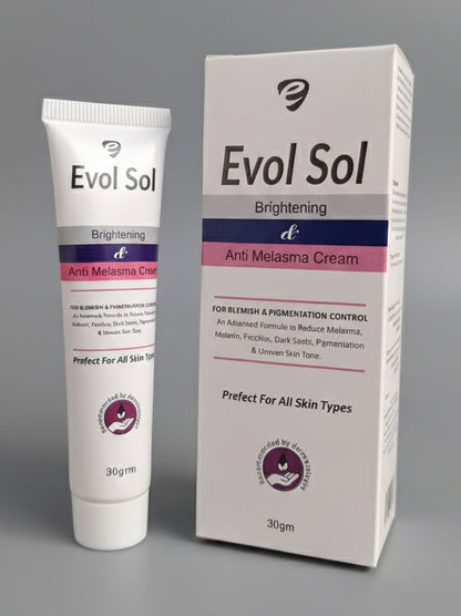 Evol Sol Brightening & Anti-Melasma Cream