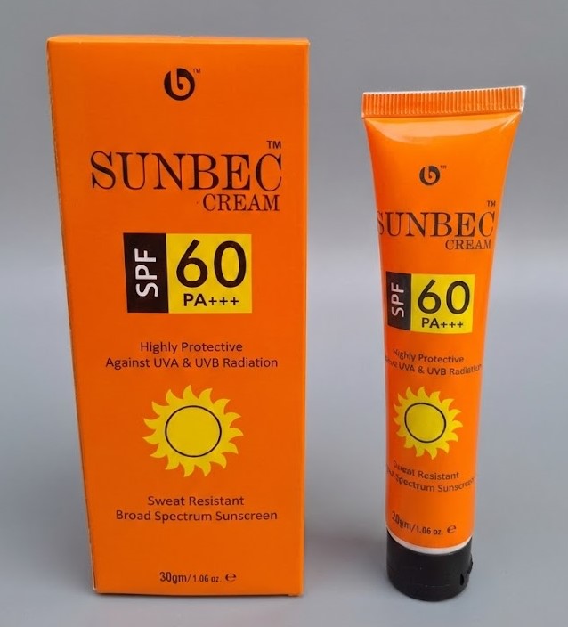 SUNBEC Suncream SPF 60 PA+++